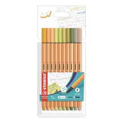 STABILO - Fine Pen Point 88 x10 Soft