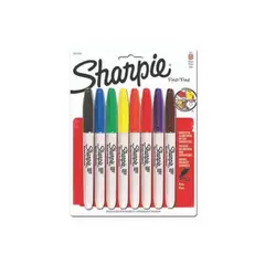 SHARPIE - Marcadores Permanentes Básicos x 8