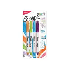 SHARPIE - Marcadores Creativos S-note x 4 Fashion