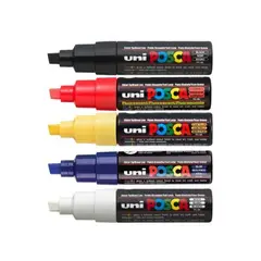 POSCA - Set Marcadores Punta 8K x 5 Básico
