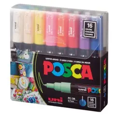 POSCA - Set Marcadores Punta 1M x 16
