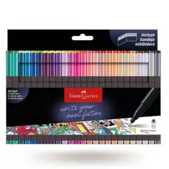 FABER-CASTELL - Marcadores Grip Fine Pen x 50