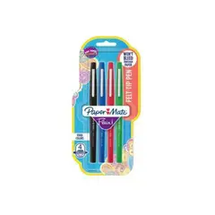 PAPER MATE - Marcadores Flair x4 Básico