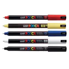 POSCA - Set Marcadores Punta 1MR x 5 Básico