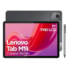 LENOVO - Tablet Tab M11 CHIP Mediatk Helio 8GB 128GB+Lapiz+Case - Gris