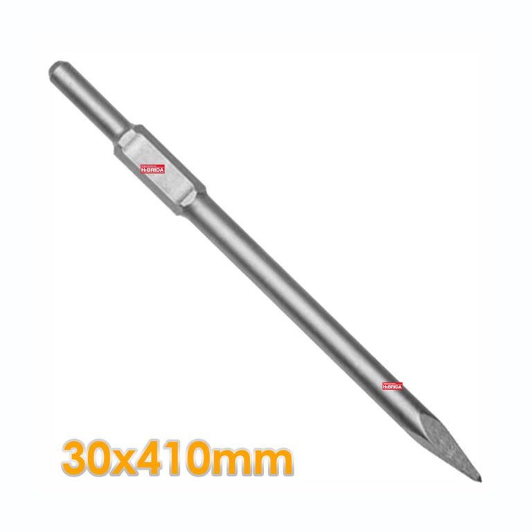 CINCEL PUNTA HEXAGONAL 30X410MM PARA DEMOLEDOR INGCO - DBC0314101