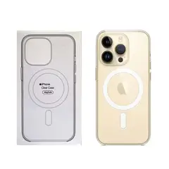 GENERICO - Funda Clear Case con MagSafe iPhone 13 Pro - Transparente