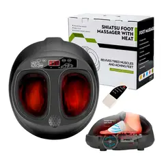 ULTRABYTE - Masajeador de pies con control remoto