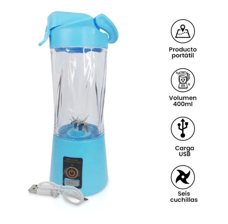 Licuadora Portátil Recargable USB