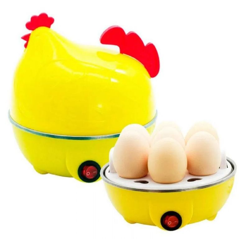 Hervidor Eléctrico Para 7 Huevos Modelo Gallina