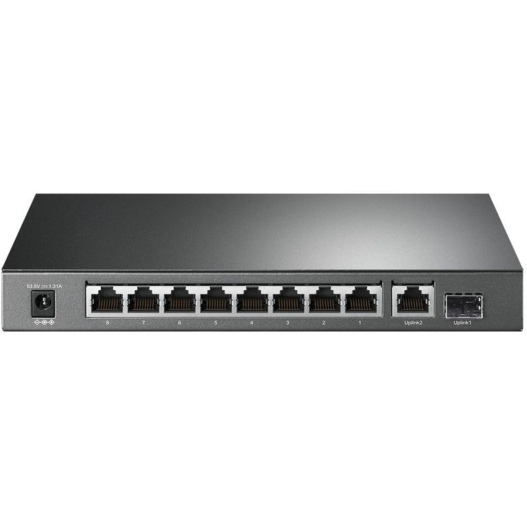 TP-Link - Switch TL-SG1210P de 10 Puertos Gigabit (8 Puertos PoE+)