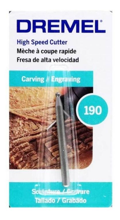 Fresa de alta velocidad redonda 3/32" 190