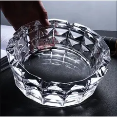 INSPIRA - Cenicero de Vidrio Grande Elegante
