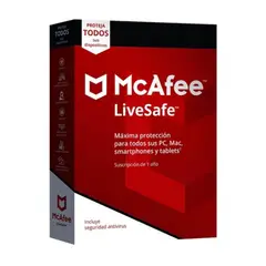MCAFEE - Livesafe Disp Ilimitados Código Digital