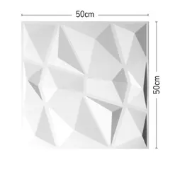 DECOKASA - Panel de Pvc 3D para Decoración de Interiores 50x50cm D094 12 pcs