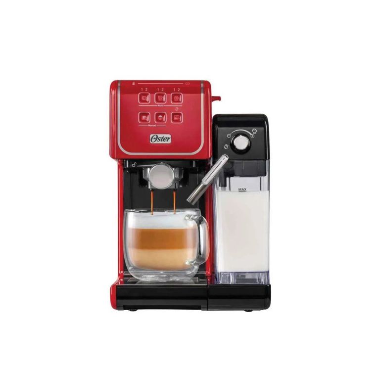 Cafetera PrimaLatte Touch BVSTEM6801R Rojo