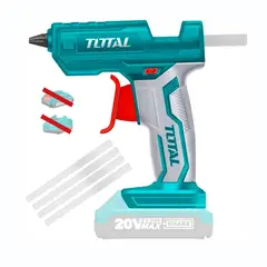 TOTAL TOOLS - PISTOLA DE SILICONA CALIENTE 20V INALÁMBRICA GLUE TOTAL - TGGLI2001