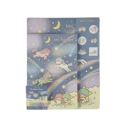 SANRIO - - Set de Papel Carta Little Twin Stars Unicorns