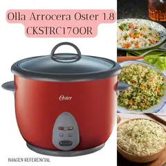 OSTER - Olla Arrocera 1.8 Lt CKSTRC1700- ROJO