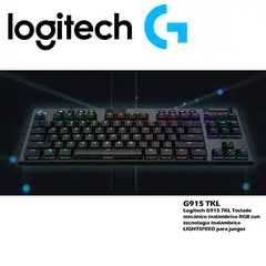 LOGITECH - Teclado G915 TKL Lightspeed 01