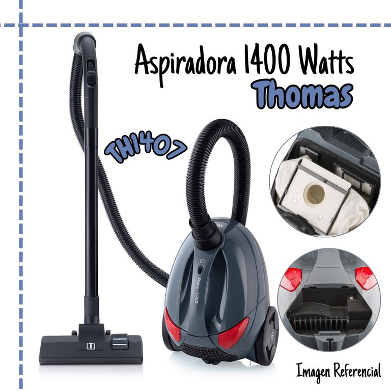 Aspiradora 1400 Watts - TH1407
