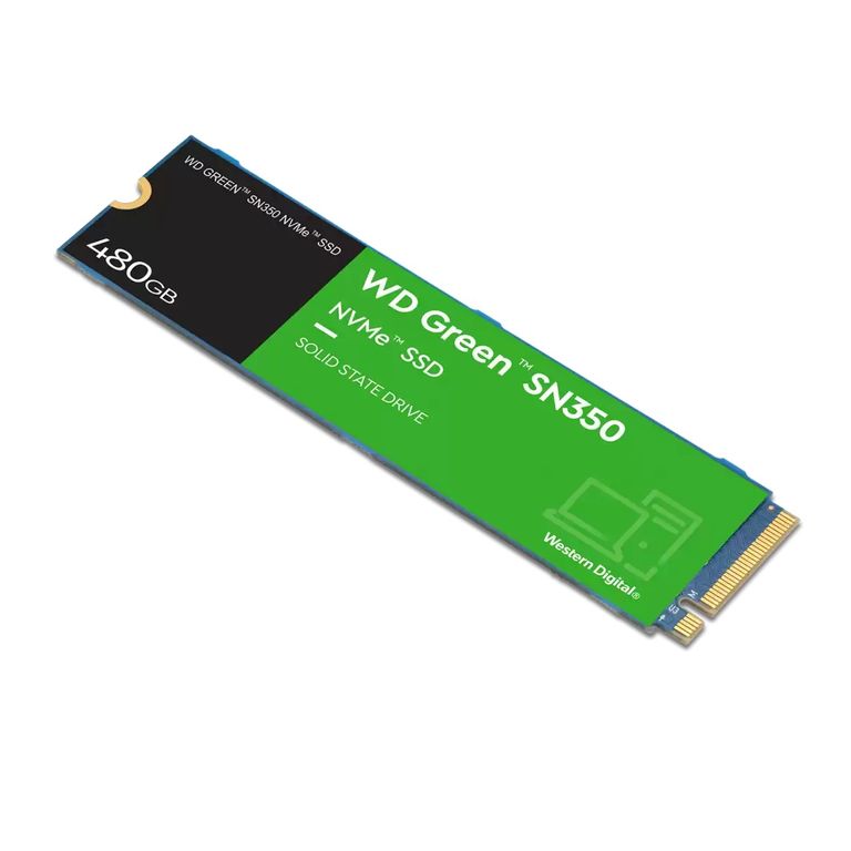 SSD WESTER DIGITAL SN350 480GB GREEN NVME M2 WESTER DIGITAL