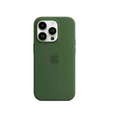 CASE - Funda Silicone Para iPhone 14 Pro Max Verde Militar