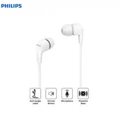 PHILIPS - Audífonos TAE1105 In Ear con Micrófono Blanco