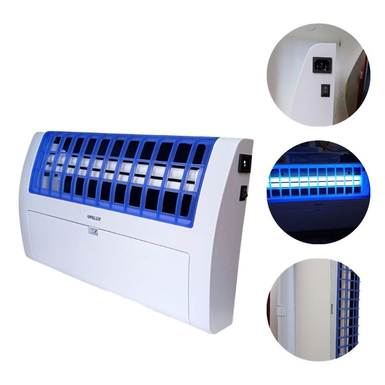 Insectocaptor Adhesivo Mata Mosquitos Moscas 36W 150m² OP-36