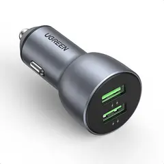 UGREEN - Adaptador 36W Carro USB para cargador de automóvil CD213 10144