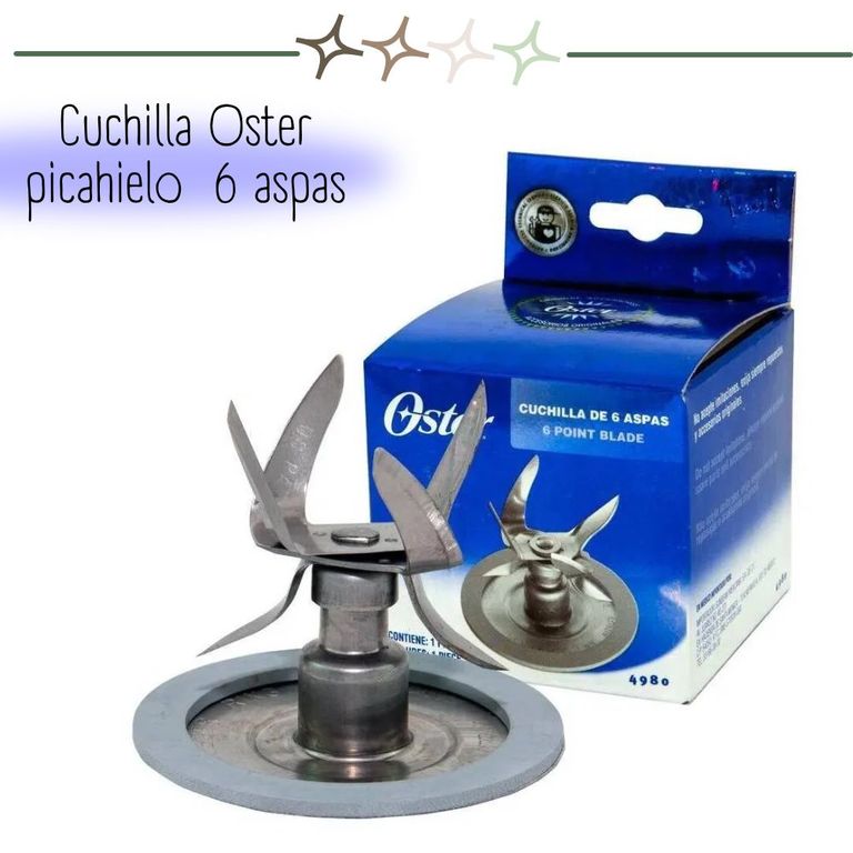 Cuchilla Picahielo 6 Aspas 4980