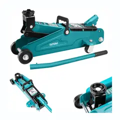 TOTAL TOOLS - GATA HIDRAÚLICA 2TON AUTOS TIPO CAIMAN DE PISO TOTAL - THT10821