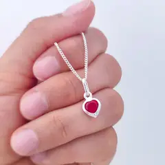 GENERICO - Collar Love de plata 925