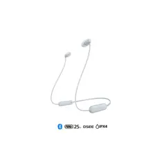 SONY - Audífono Intrauriculares WI-C100 Bluetooth 25 Horas Blanco