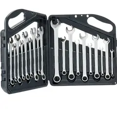 TRUPER - Set de 20 llaves mixtas combinadas granalladas,