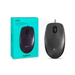 LOGITECH - MOUSE OPTICO USB M90