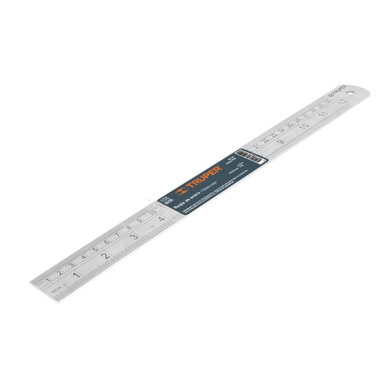 Regla de metal acero inoxidable 30cm