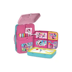 DISNEY - Set De Dibujo Y Mochila De Minnie Mouse