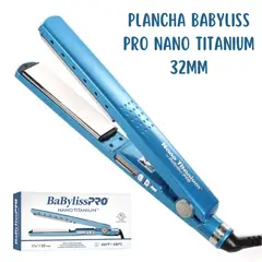 BABYLISS PRO - Plancha Alisadora Nano Titanium 1 ¼. 450°F 230°C