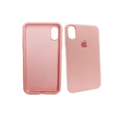 CASE - Funda Silicone Para iPhone X XS Rosado