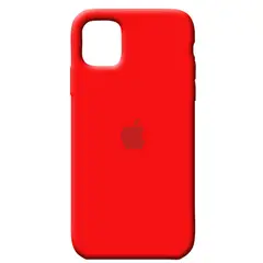 CASE - Funda Silicone para iPhone 11 Pro Rojo