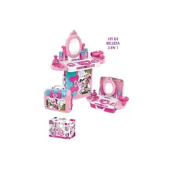GENERICO - Set De Belleza 3 En 1 Minnie Mouse