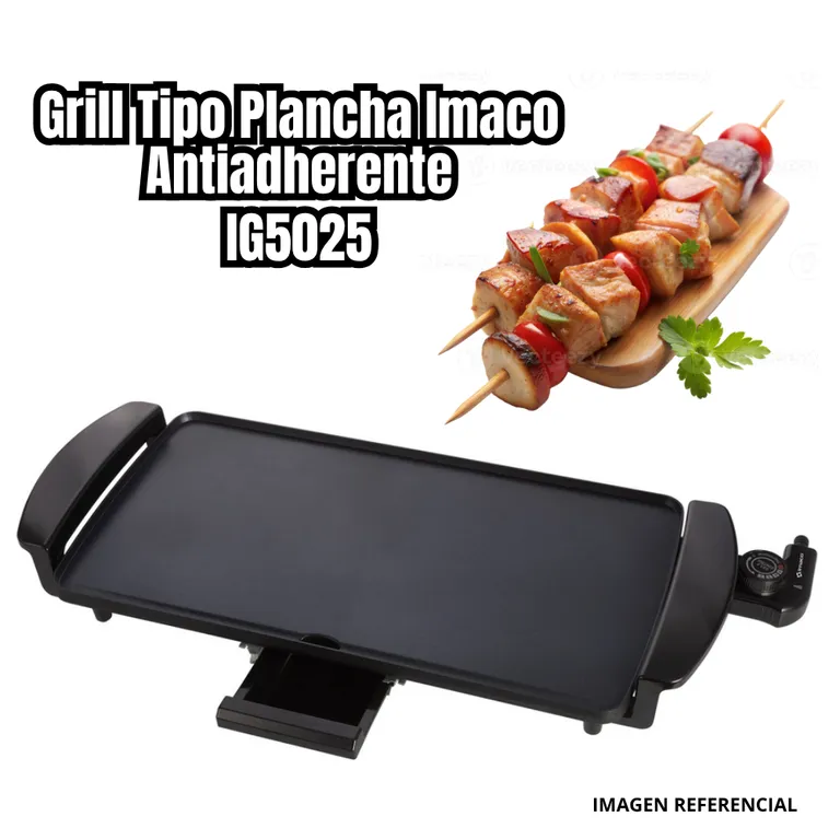 Plancha Freidora Mod IG5025 - NEGRO