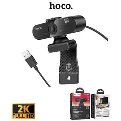 HOCO - Cámara Web Full HD 2K 4 Millones de Píxeles USB con Micrófono