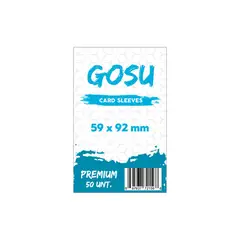 GOSU - FUNDA 59 X 92 MM EURO (50 PR.)