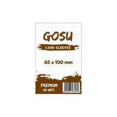 GOSU - ACCESORIOS FUNDA 65 X 100 MM (50 PR.)