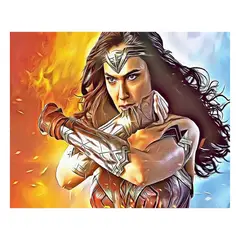 MAKA - DIAMOND PAINTING JOINING BATTLE 40x50 CM