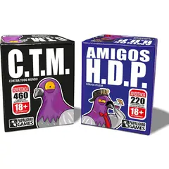 PAPALOMO GAMES - Pack juegos de mesa - ctm y amigos hdp