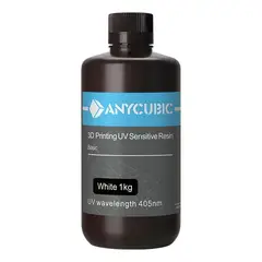 ANYCUBIC - Resina Estándar Blanca 1 Kg.