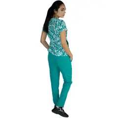 TWELVE - - conjunto Venecia diseño camuflado corazones - verde jade